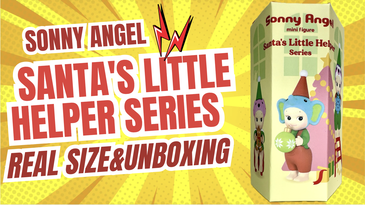 Amazon.com: Sonny Angel Santa's Little Helper Series - 1 Sealed